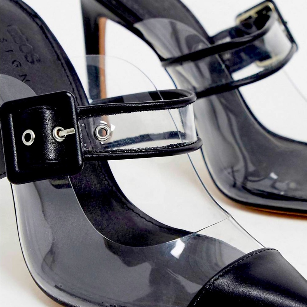 ASOS wide fit High Mule